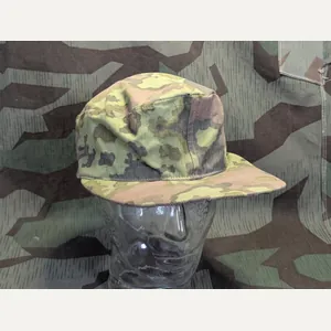 Reversible SS Camouflage Hat Original Material