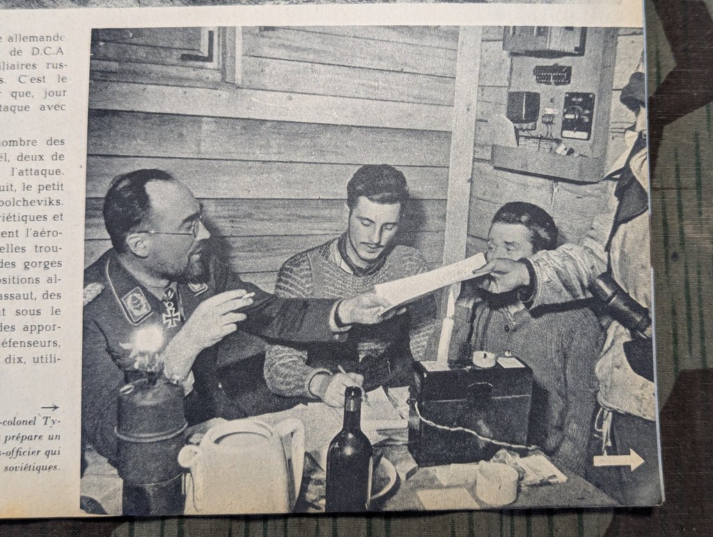 April 1943 Signal Magazine in French No8 with Terrorisme Leaflet — image 11