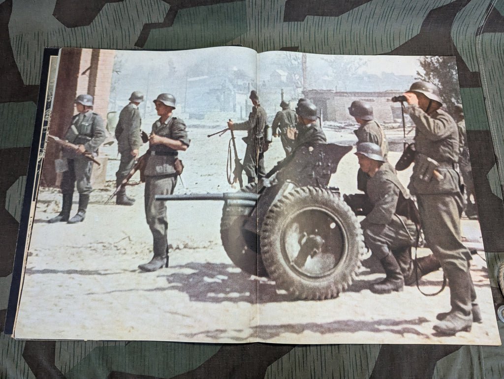 April 1943 Signal Magazine in French No8 with Terrorisme Leaflet — image 13