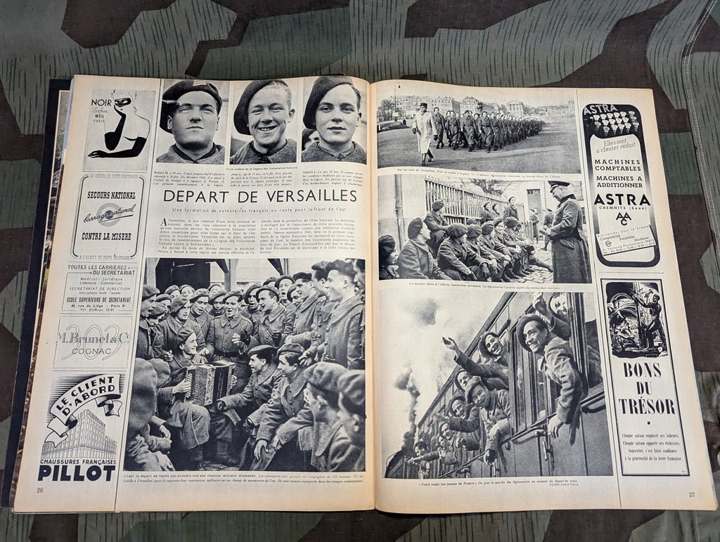 April 1943 Signal Magazine in French No8 with Terrorisme Leaflet — image 15