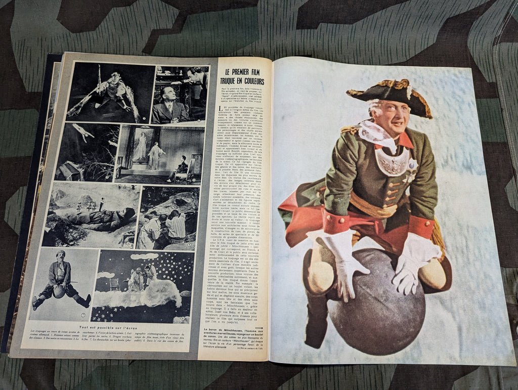 April 1943 Signal Magazine in French No8 with Terrorisme Leaflet — image 17