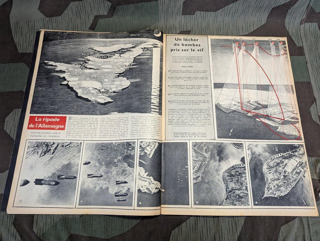 April 1943 Signal Magazine in French No8 with Terrorisme Leaflet — image 7