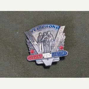 Telephone Serving for Victory Pin