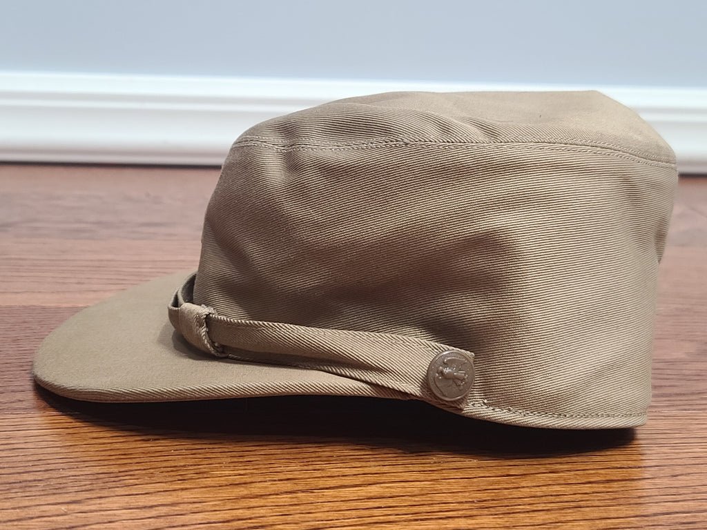 WAAC Khaki Hobby Hat with Enlisted Walking Eagle Emblem (Size 21 1/2) — image 15