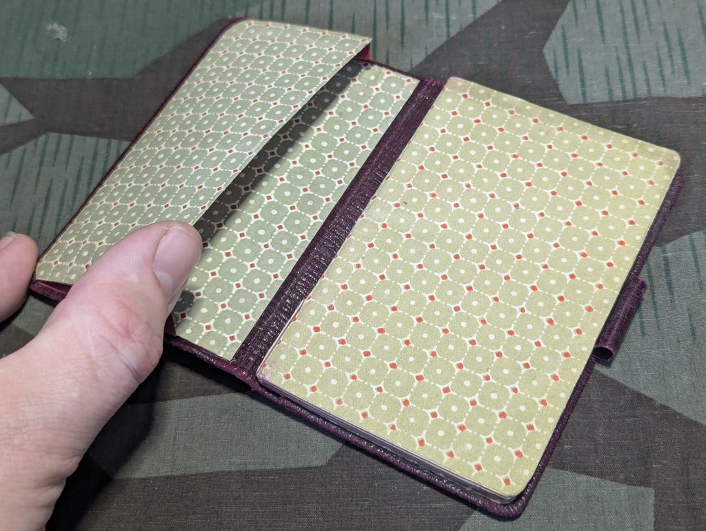 Small German Notebook Maroon Cover — image 3
