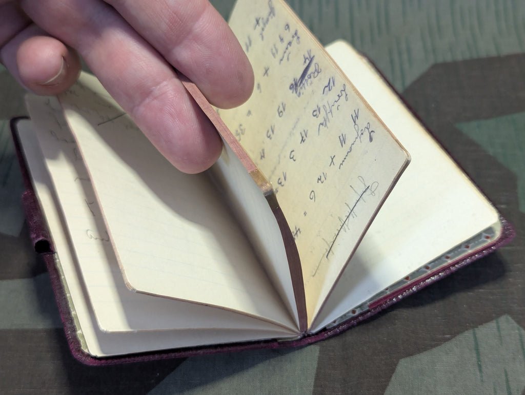 Small German Notebook Maroon Cover — image 9