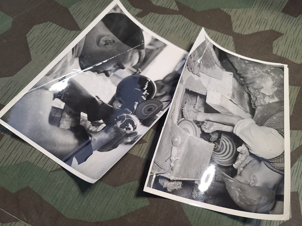 Large Lot of Glass Making Photos (Lot of 20) — image 10