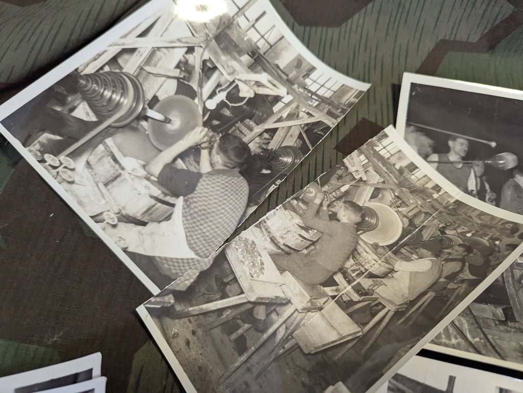 Large Lot of Glass Making Photos (Lot of 20) — image 4