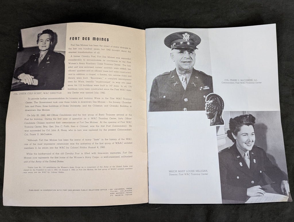 WACs at Fort Des Moines Iowa Booklet — image 3