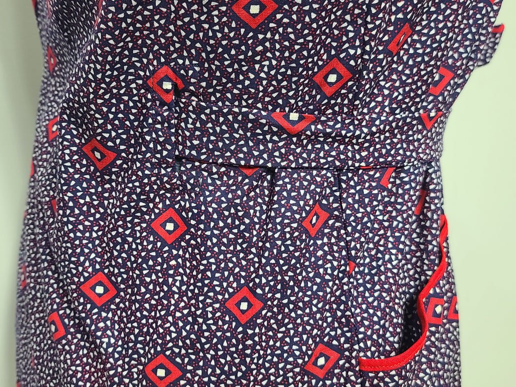 German Wrap Apron Style House Dress(adjustable 29'-32.5' waist) — image 6