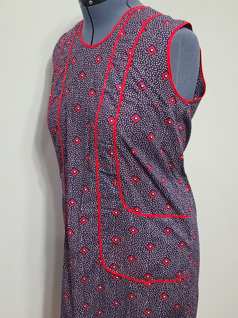 German Wrap Apron Style House Dress(adjustable 29'-32.5' waist) — image 7