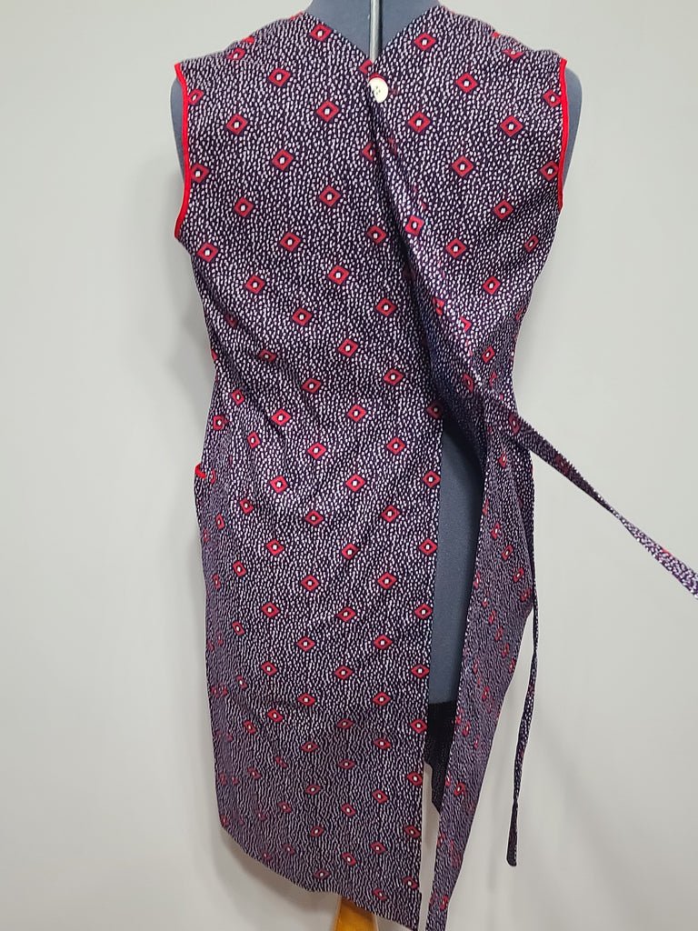 German Wrap Apron Style House Dress(adjustable 29'-32.5' waist) — image 8