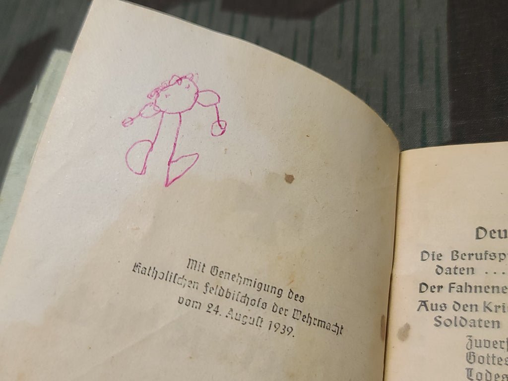Soldier's Catholic Feldgesangbuch Song Book — image 4