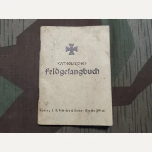 Soldier's Catholic Feldgesangbuch Song Book
