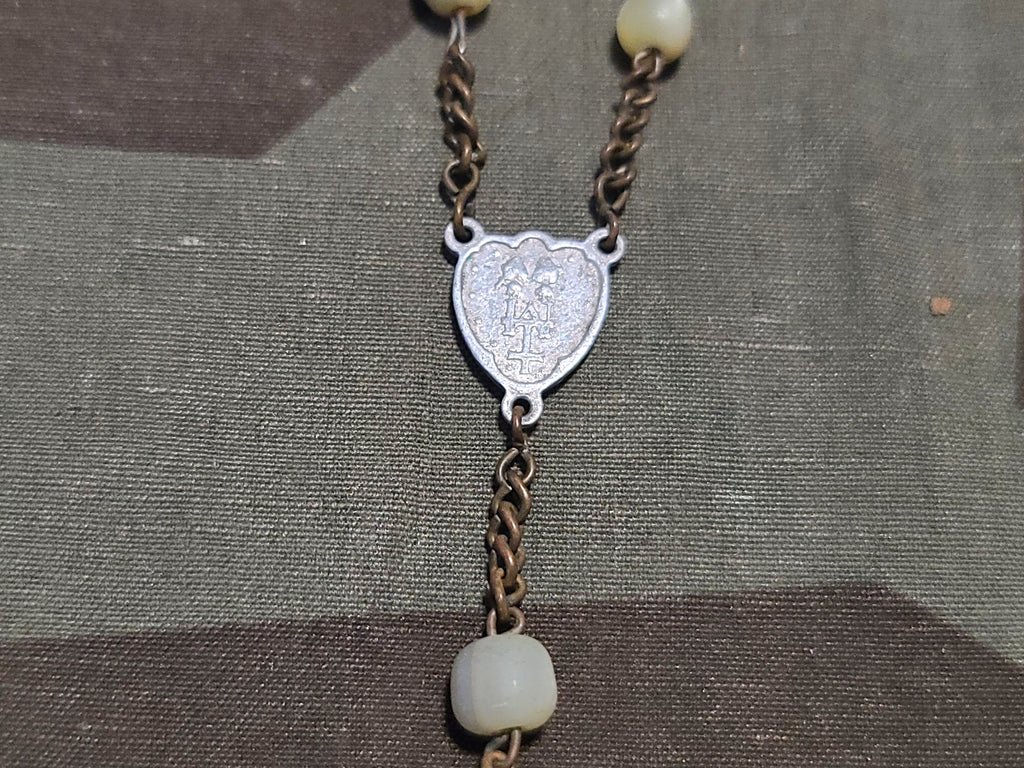 German Rosary with Off-White Beads — image 3