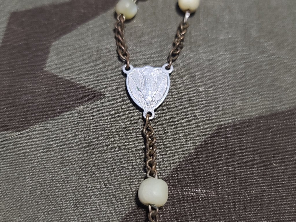 German Rosary with Off-White Beads — image 5