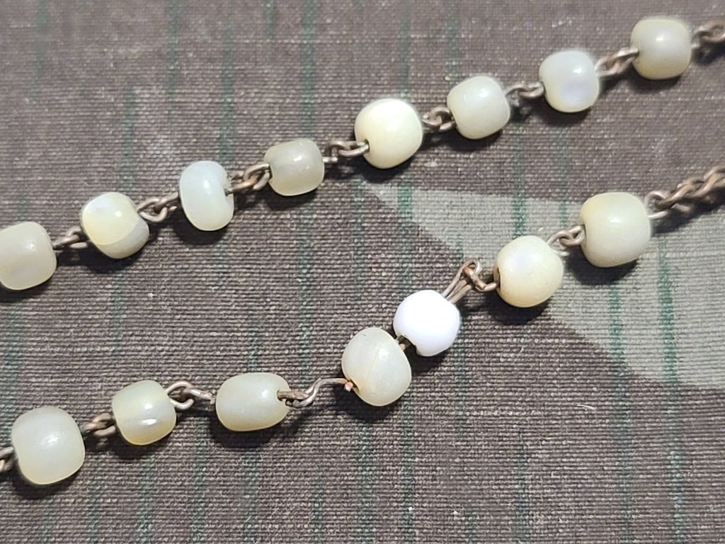 German Rosary with Off-White Beads — image 8