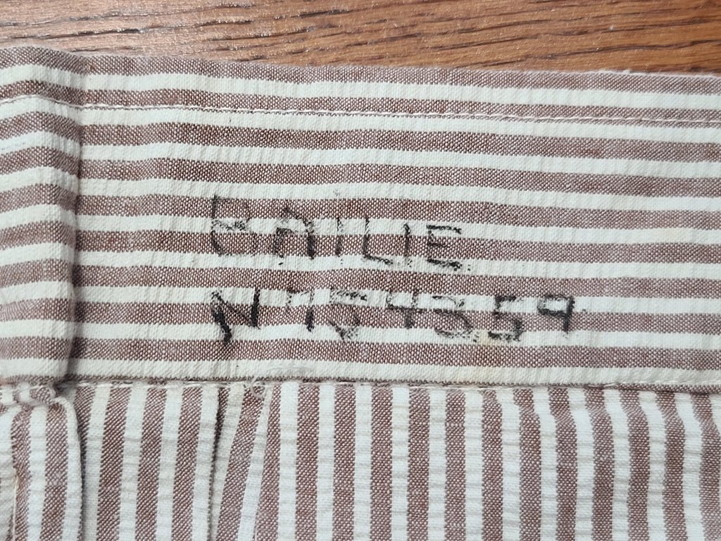 Army Nurse Seersucker Jacket and Trousers(B-42' W-32' H-42') — image 19