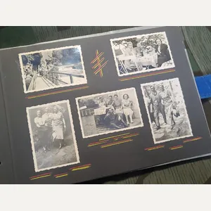 German Photo Album - Vacations and Soldiers at Home IR52 …