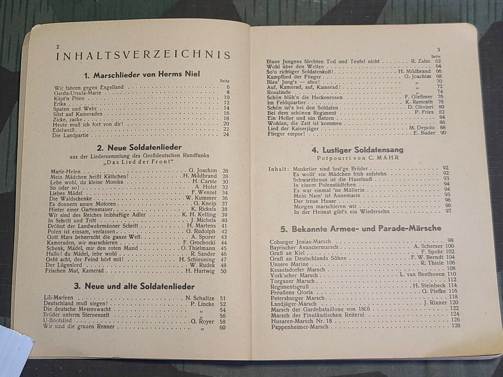 Kamerad Sing Mit Soldiers Song Book for Accordion — image 3