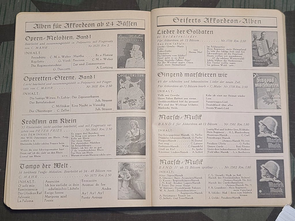 Kamerad Sing Mit Soldiers Song Book for Accordion — image 8