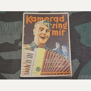 Kamerad Sing Mit Soldiers Song Book for Accordion