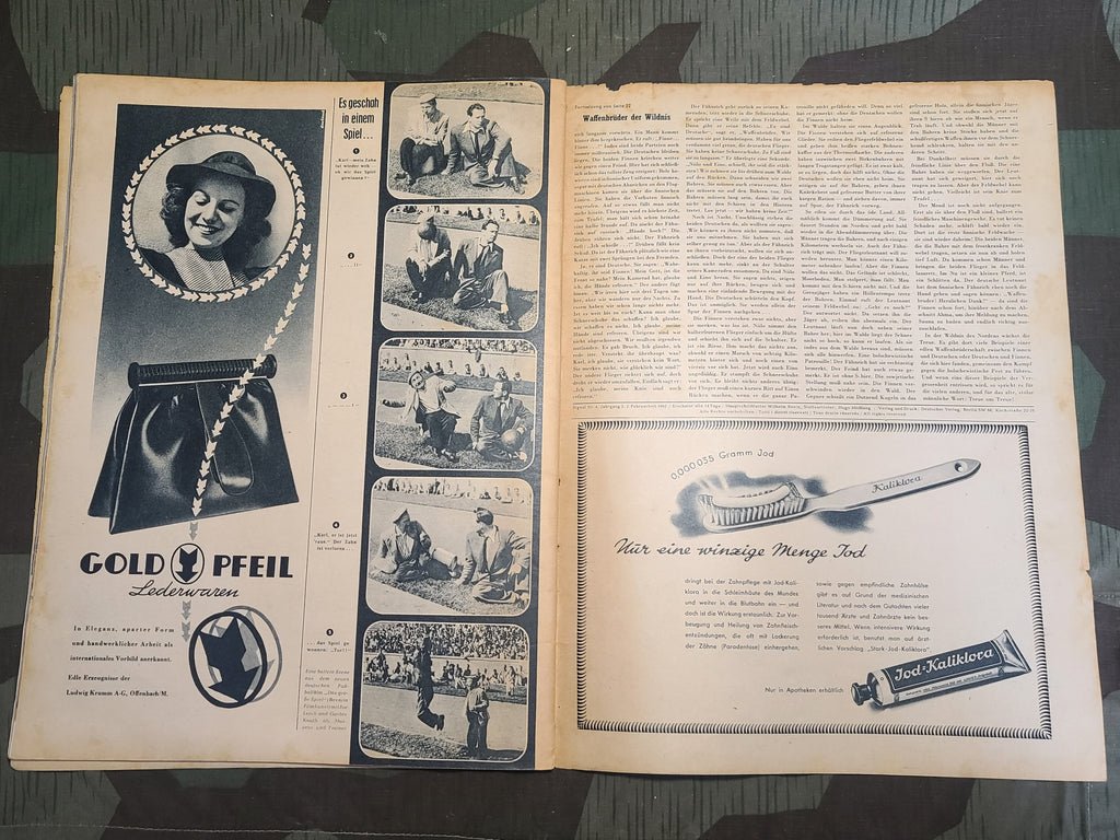 2 Februar 1942 Signal Magazine in German Nr. 4 (Ostfront) — image 12