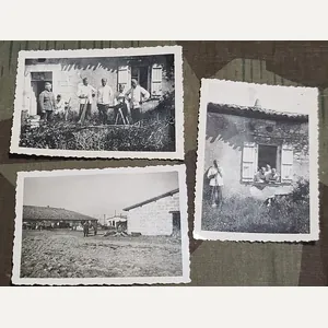 Lot of 3 RAD Photos (on a Farm?)