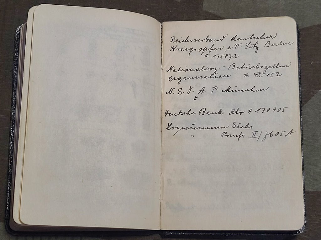 Heerbrandt 1936 Tages-Merkbuch Day Planner Pocket Calendar — image 12