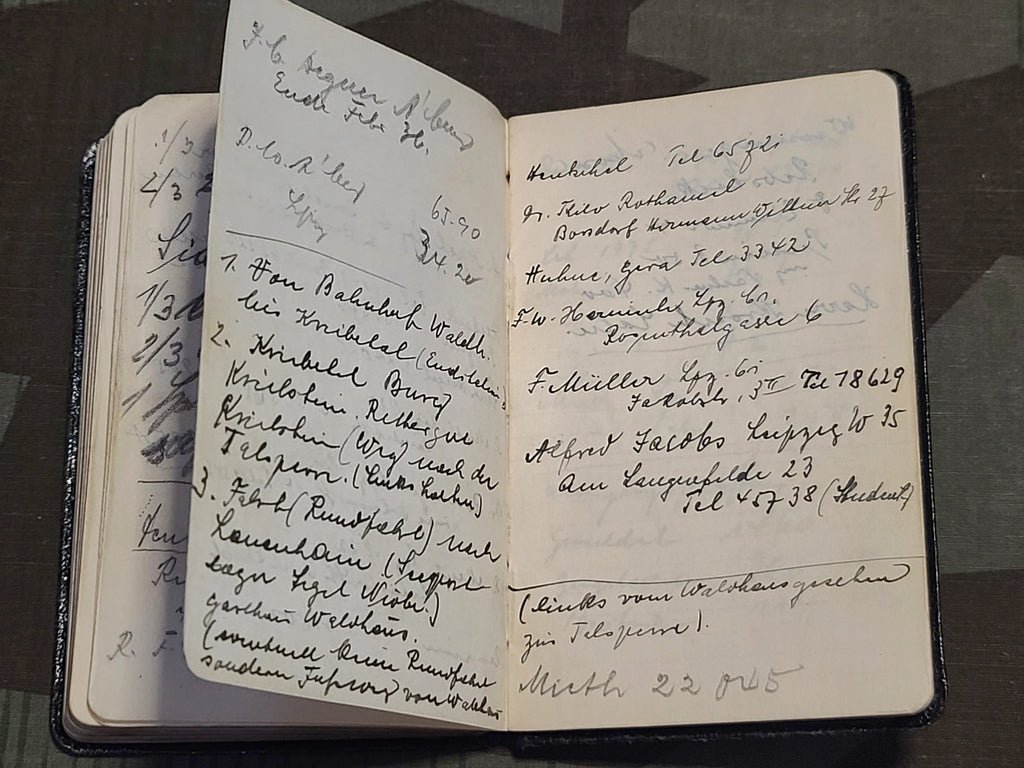 Heerbrandt 1936 Tages-Merkbuch Day Planner Pocket Calendar — image 13