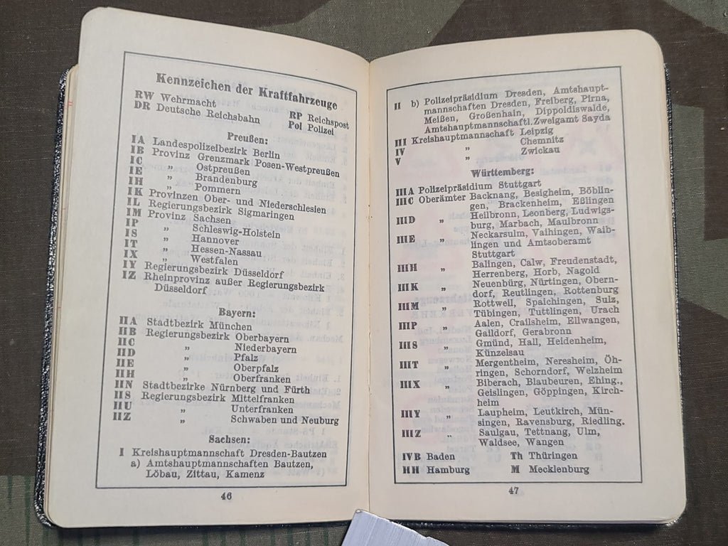 Heerbrandt 1936 Tages-Merkbuch Day Planner Pocket Calendar — image 7