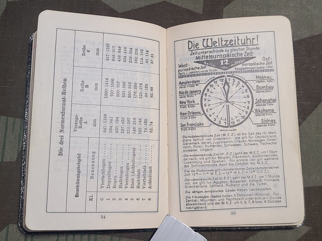 Heerbrandt 1936 Tages-Merkbuch Day Planner Pocket Calendar — image 9