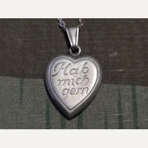 'Hab Mich Gern' Necklace 835 Silver