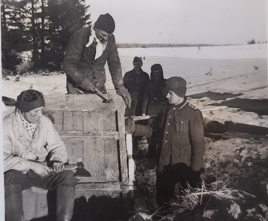 German Head Band Ear Warmer Blue MEDIUM — image 11