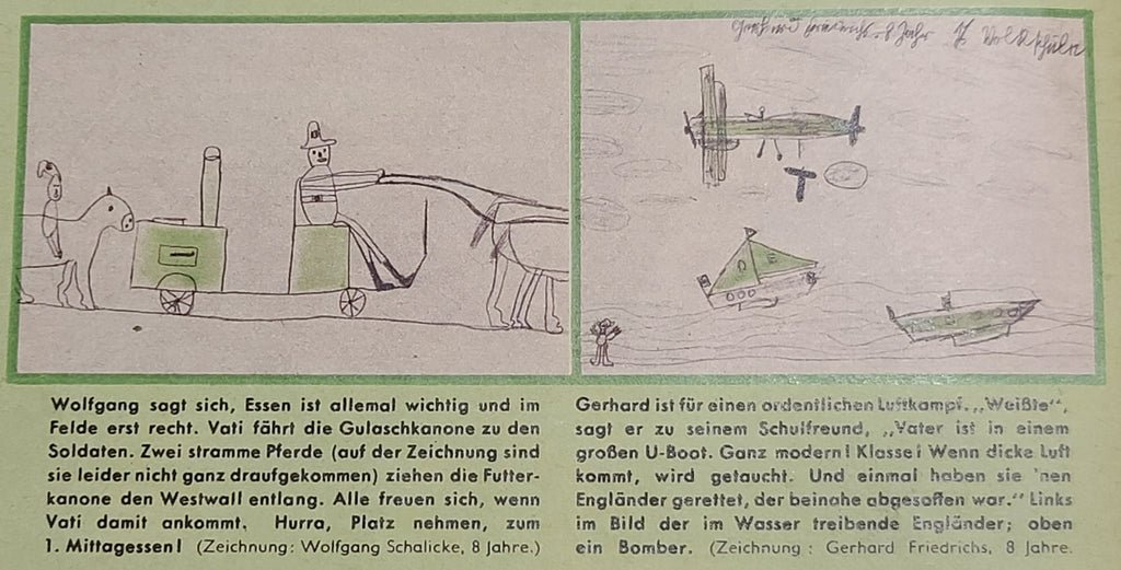 Erika Magazine Februar 1940 (Nr. 8) (Feldpost, Snowball Fights, Drawings) — image 11