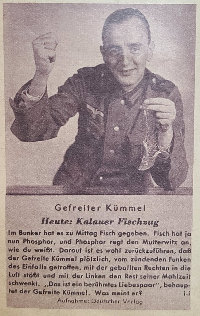 Erika Magazine Februar 1940 (Nr. 8) (Feldpost, Snowball Fights, Drawings) — image 14