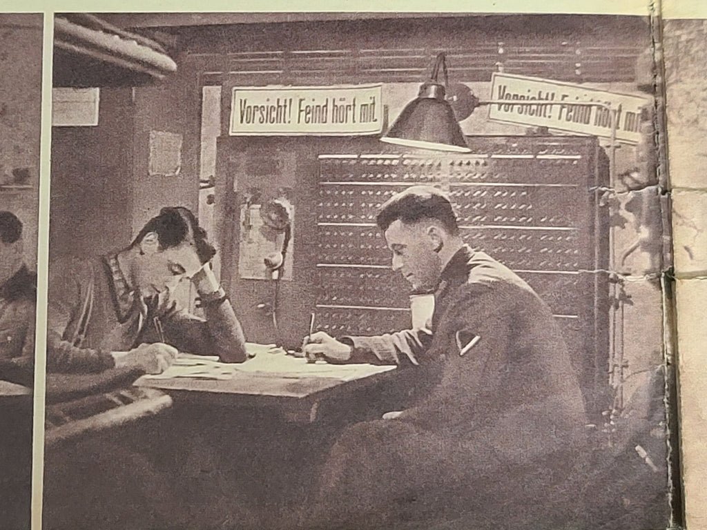 Erika Magazine Februar 1940 (Nr. 8) (Feldpost, Snowball Fights, Drawings) — image 4