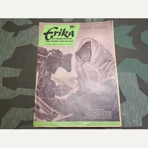 Erika Magazine Februar 1940 (Nr. 8) (Feldpost, Snowball Fights, Drawings)