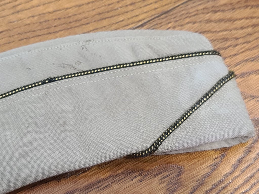 WAC Khaki Officer Garrison Cap (Size 23) — image 10