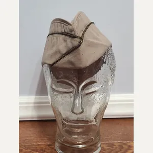 WAC Khaki Officer Garrison Cap (Size 23)