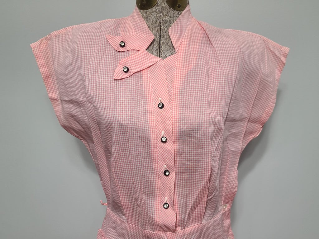 Lightweight Pink Gingham Dress(B-36' W-26.5' H-36') — image 5