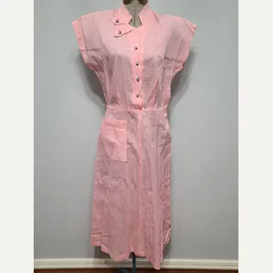 Lightweight Pink Gingham Dress(B-36' W-26.5' H-36')