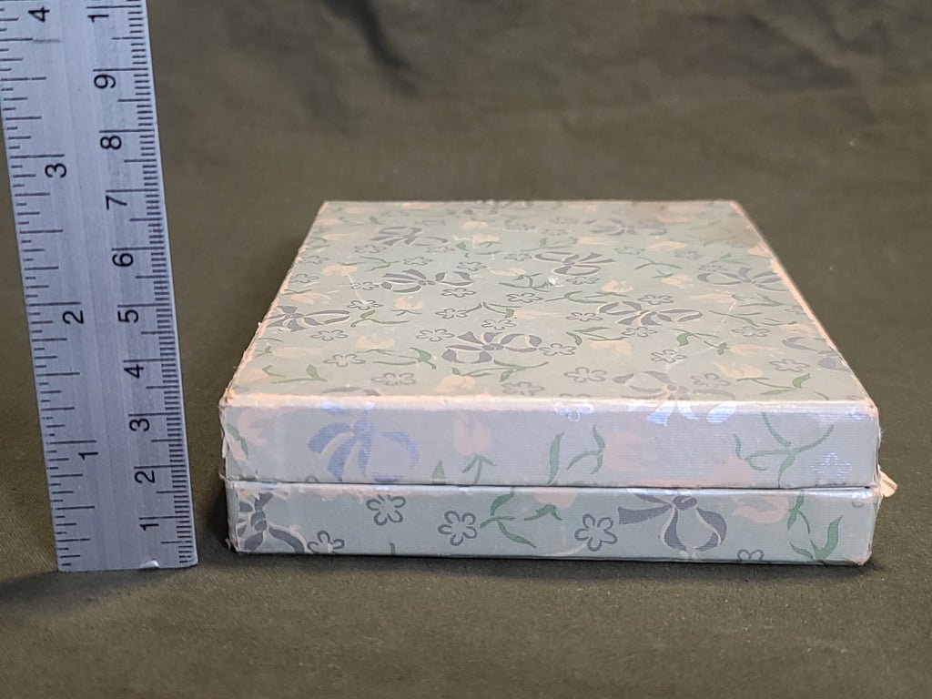 Blue Rhinestone Necklace and Screwback Earrings Set — image 11