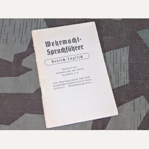 Wehrmacht Deutsch-Englisch Sprachführer