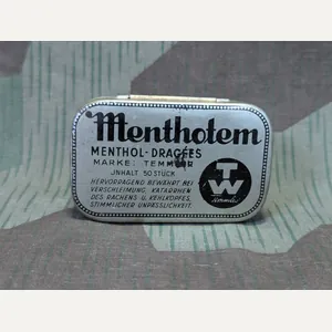 Temmler Werke Berlin Menthotem Tin