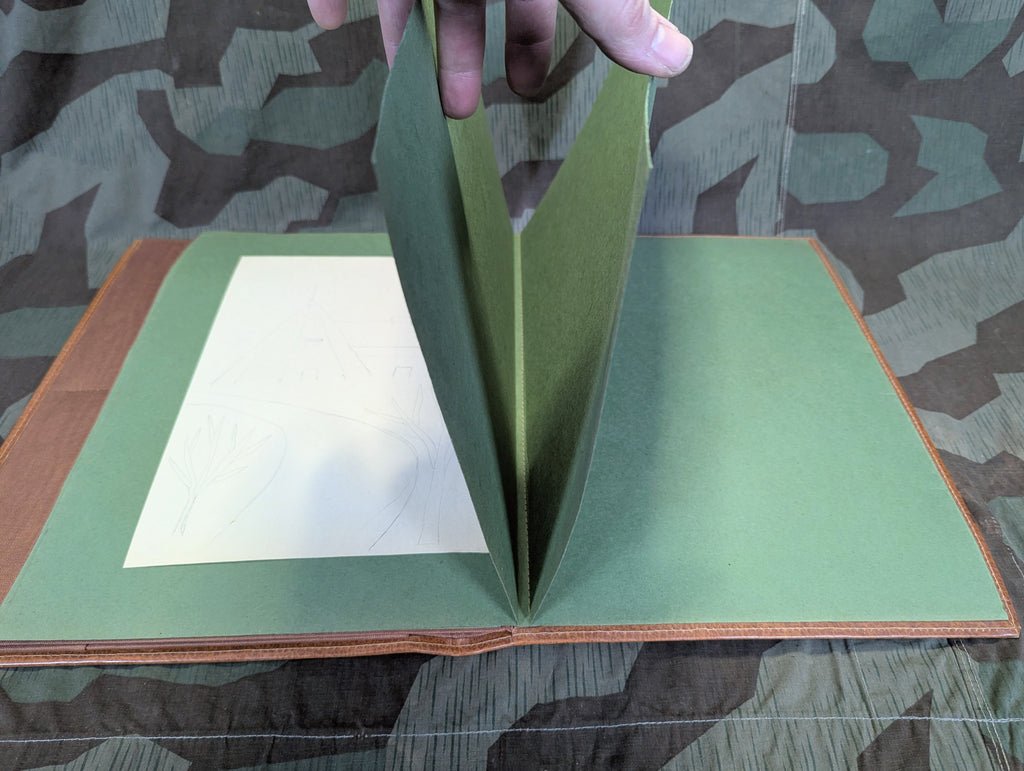 Vintage German Desk Blotter with Ship Motif — image 7