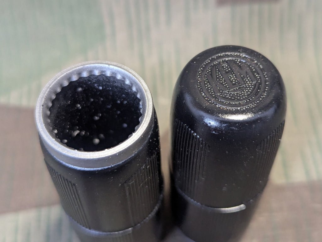 Reproduction German Bicycle Grips 3D Printed (Pair) — image 2
