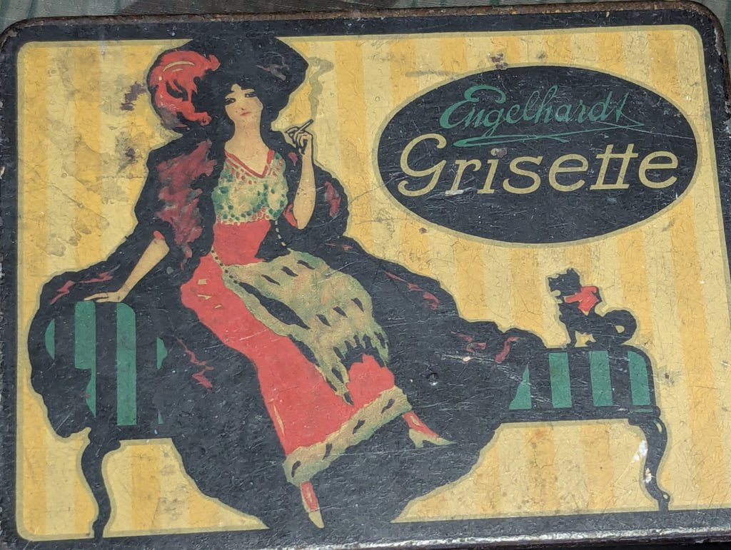 Engelhardt Grisette Cigarette Tin — image 2