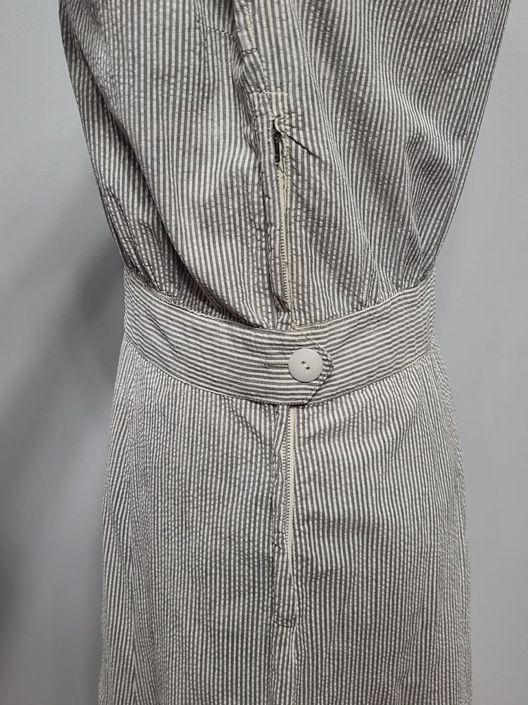 Navy WAVES Work Uniform Seersucker Dress(B-38' W-29' H-37') — image 12