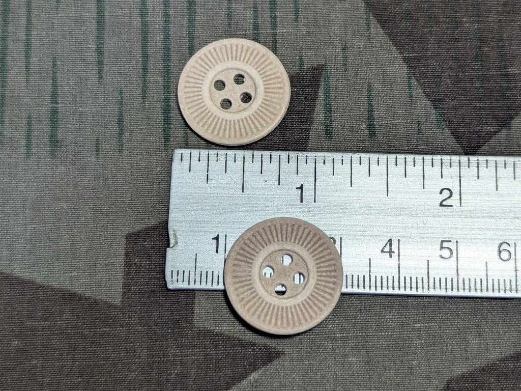Original Pressed Paper Buttons 20mm — image 2